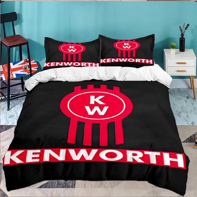 3PCS Ken Truck Bedding Set,Including 1pc Duvet Cover And 2pcs Pillowcases Perfect for Bedroom, Dormitory, Large Size Fan Christmas Gift