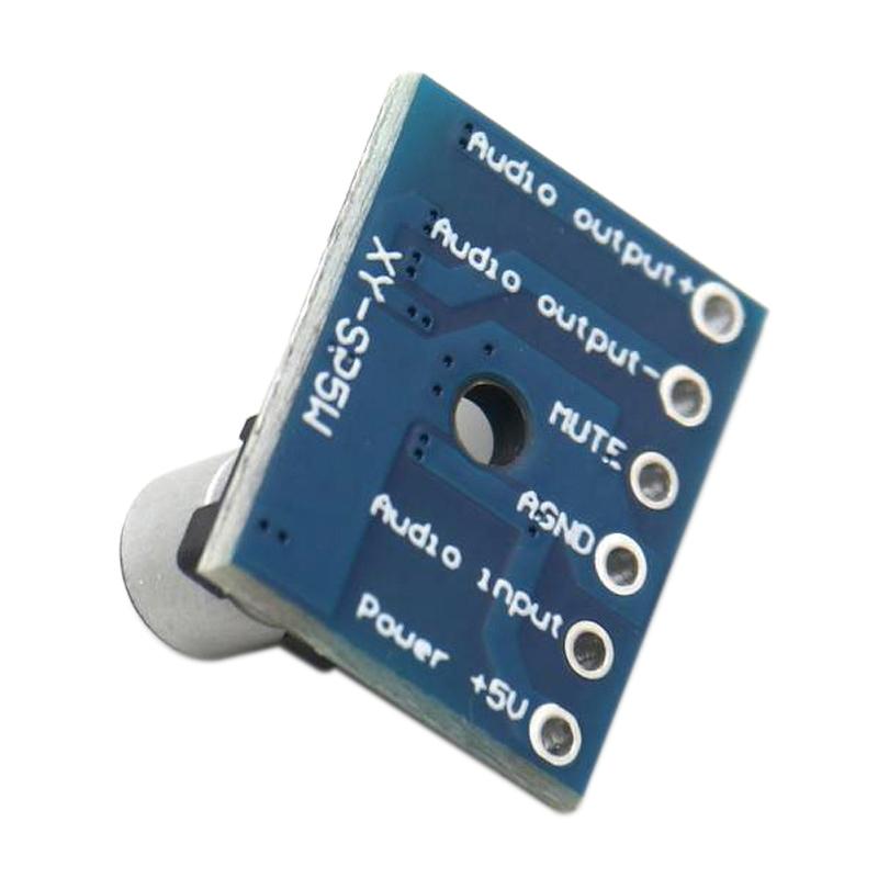 New 5W Class D Digital Amplifier Board 5128 Amplifier Board Mono Audio Module Low Distortion Volume Up Module Sound Enhancement