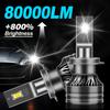 2x 300W 80000LM H1 H4 H7 H11 LED Headlight Bulbs 9005 HB3 9006 HB4 H8 H9 Turbo Car Headlamps 6000K Headlights Bulb For Auto Lamp