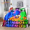 29 Style New R-Rainbows Friends Cartoon Blanket,Soft Throw Blanket for Home Bedroom Bed Sofa Picnic Travel Office Cover Rest Kid