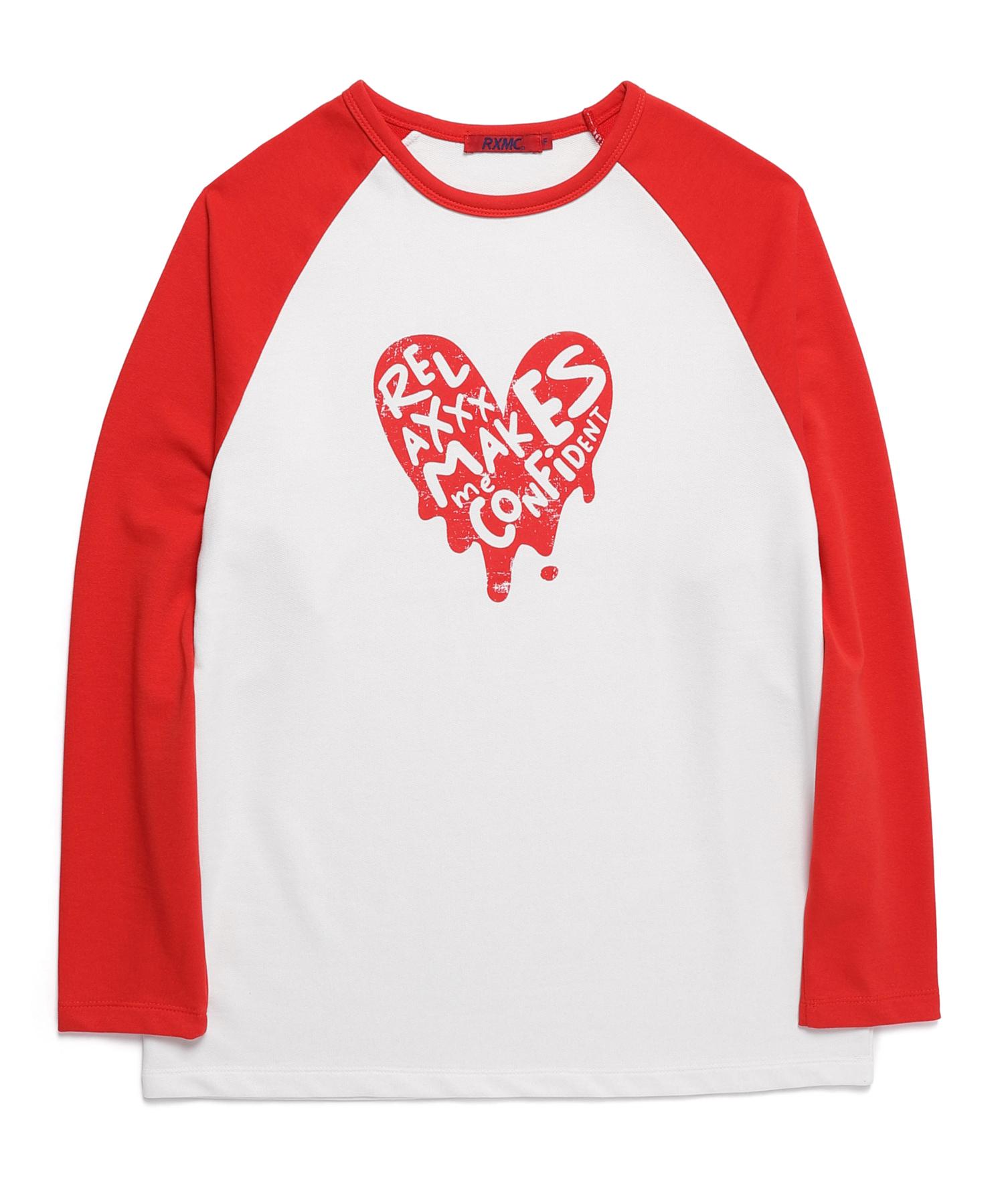Rlxmc Melting Heart Raglan Long Sleeve