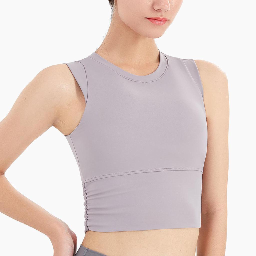 Summer Women's Yoga Sports Bra - Lightweight, Vest-Style Fitness Top