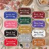 12 Colors Oil-based Ink, Ink Paste and Retro Ink Pad Scrapbooking Accessories