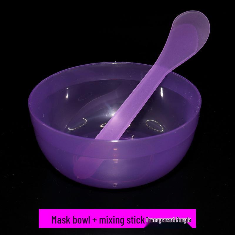 Beauty Mask Mixing Set: Bowl, Spoon & Stick for Makeup & Spa