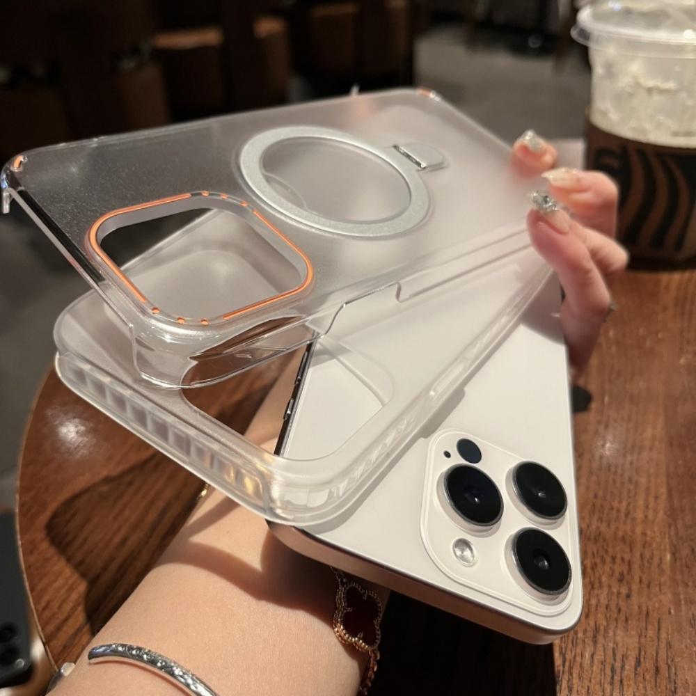 Shockproof Magnetic Stand forMagsafe Case foriPhone 17 Air 16 15 14 Plus 13 12 11 Pro Max Wireless Charging 2PCS Slim Cover
