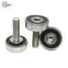 1pcs OD 26mm Screw Roller Bearings With Stainelss Steel M8 Thread JS600026-8C2L25M8 Door  Window Metal Guide Wheel