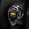 Zjyr1 for Chevrolet SILVERADO AVEO Cavalier Corvette Cobalt CAPTIVA SPARK TRAX CRUZE MALIBU Skull Car Start Stop Engine Cover Sticker