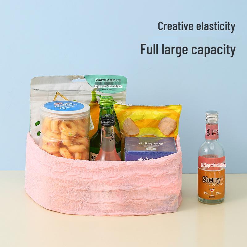 Eco-Friendly Expandable Large Capacity Tote Bag - Portable, Thickened, Single Shoulder Shopping and Travel Bag