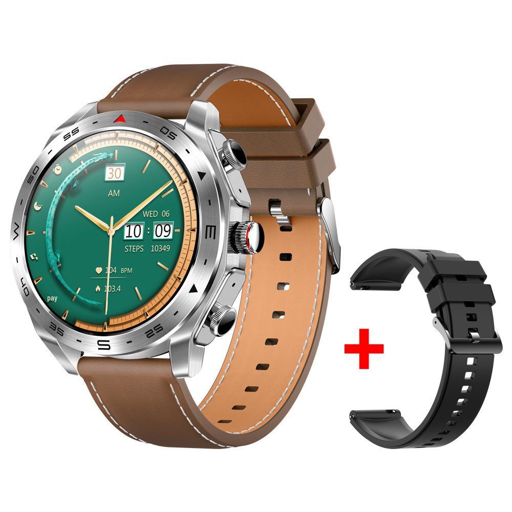 Smartwatch with TWS Bluetooth Earbuds, 1.52'' IPS Screen, Wake-Up Feature, Dual Call, AI Voice T95