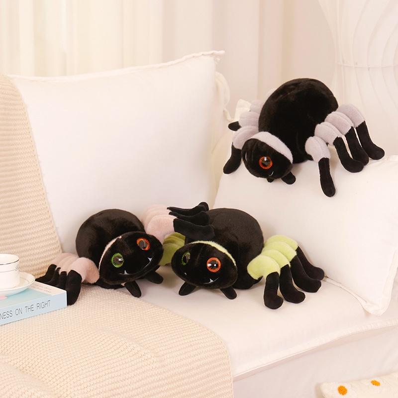 Cute Plush Spider Toy With A Friendly Smile