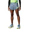Adidas Logo Print Elastic Waist Straight Leg Sports Shorts Men Shorts Blue IT8860