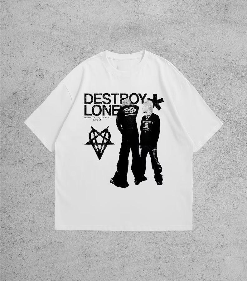 Destroy Lonely Album Music Gift Short Sleeve Unisex T-Shirt All Size AL529 XXL