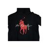 Polo Ralph Lauren FW23 Hooded Pullover Long Sleeve Sweatshirt Men Sweatshirt Black 710871367-006