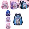 Colorful Cartoon Backpack For Kids Featuring Cute Design And Lightweight Nylon Material