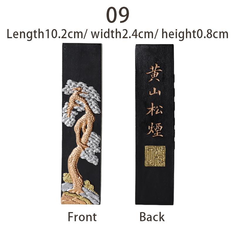 

Китайская каллиграфия тушечница ручной работы тушь для каллиграфии и живописи тушь-блок тушь для рисования кистью краска каллиграфический тушевый блок