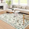 1pc Geometric Print Rug Boho Stylish Carpet Modern Stain-resistant Washable Rug for Living Room Bedroom Art Supplies Home Decor