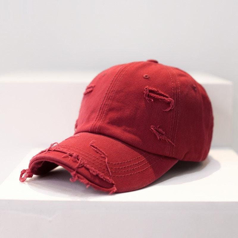 2024 New Adult Vintage Baseball Cap girls personality washed Peaked Cap male and female couples outdoor shopping Sunscreen Hat