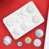 3D Jewelry Shape Silicone Rubber Flexible Food Safe Mould Clay Resin Ceramics Candy Fondant Candy Chocolate Soap Mould