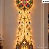 Light Up Angel Wall Lamp, Luminous Wing Resin Wall Decor, Christmas Star Scene Ornament, Festive Atmosphere Home Decoration Gift