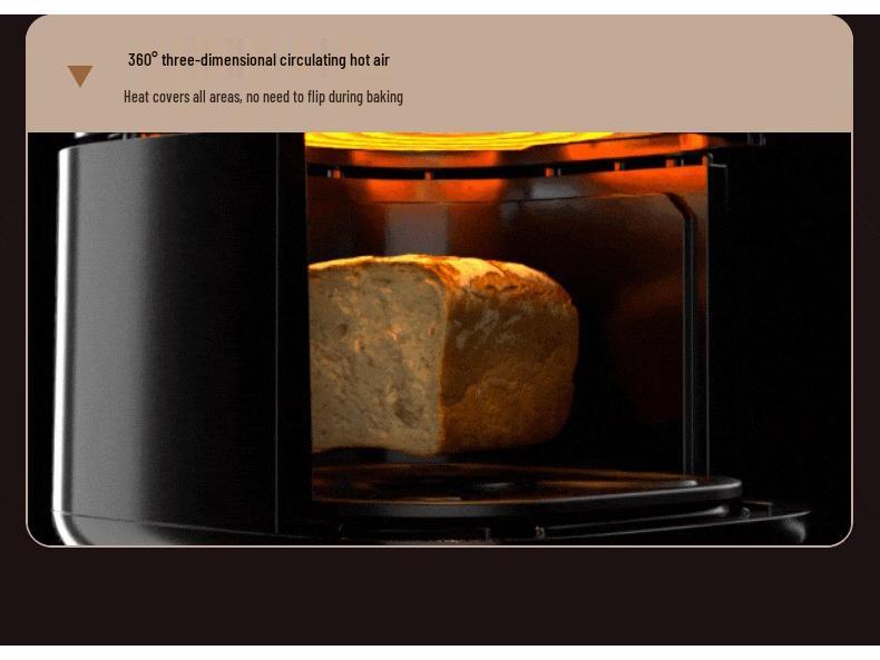 AUX 2024 Smart Visuell Multifunktionaler Ölfreier Heißluftfritteusenofen