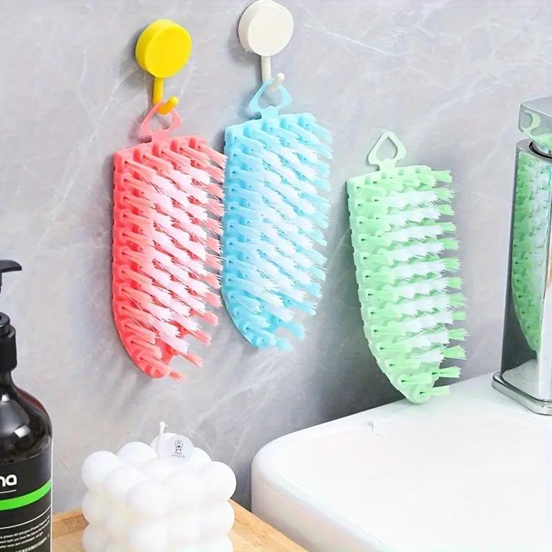 Multifunktionell rengöringsborste, Böjbar hörnborste, Frukt- och grönsaksrengöringsborste, Badkarsborste, Kranrengöringsborste, Diskbänksborste