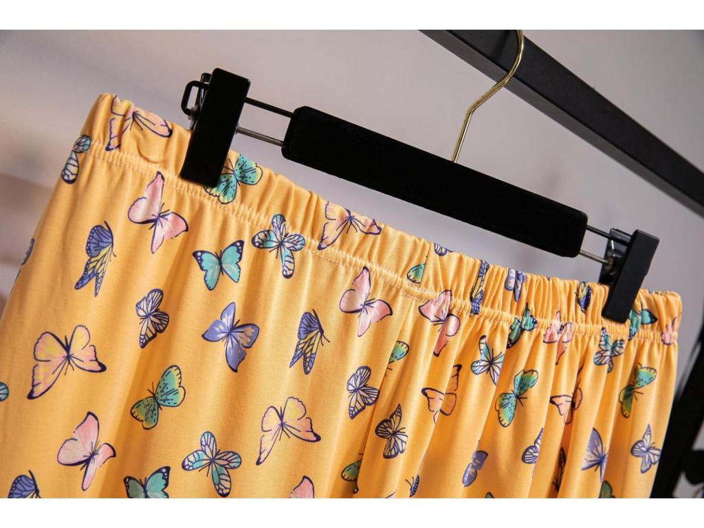 Plus Size Women's Cute Pajama Set 2025 - Pure Cotton Long Sleeve Top & Pants