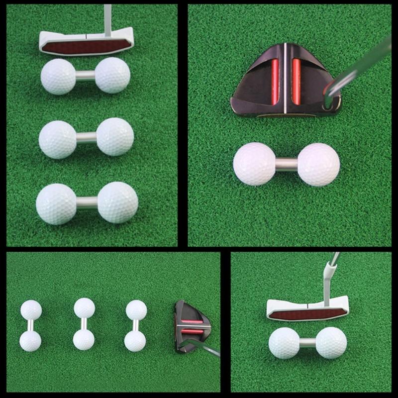 Balance Putting Trainer Golf Practice Double Ball Training Aids for Women Man