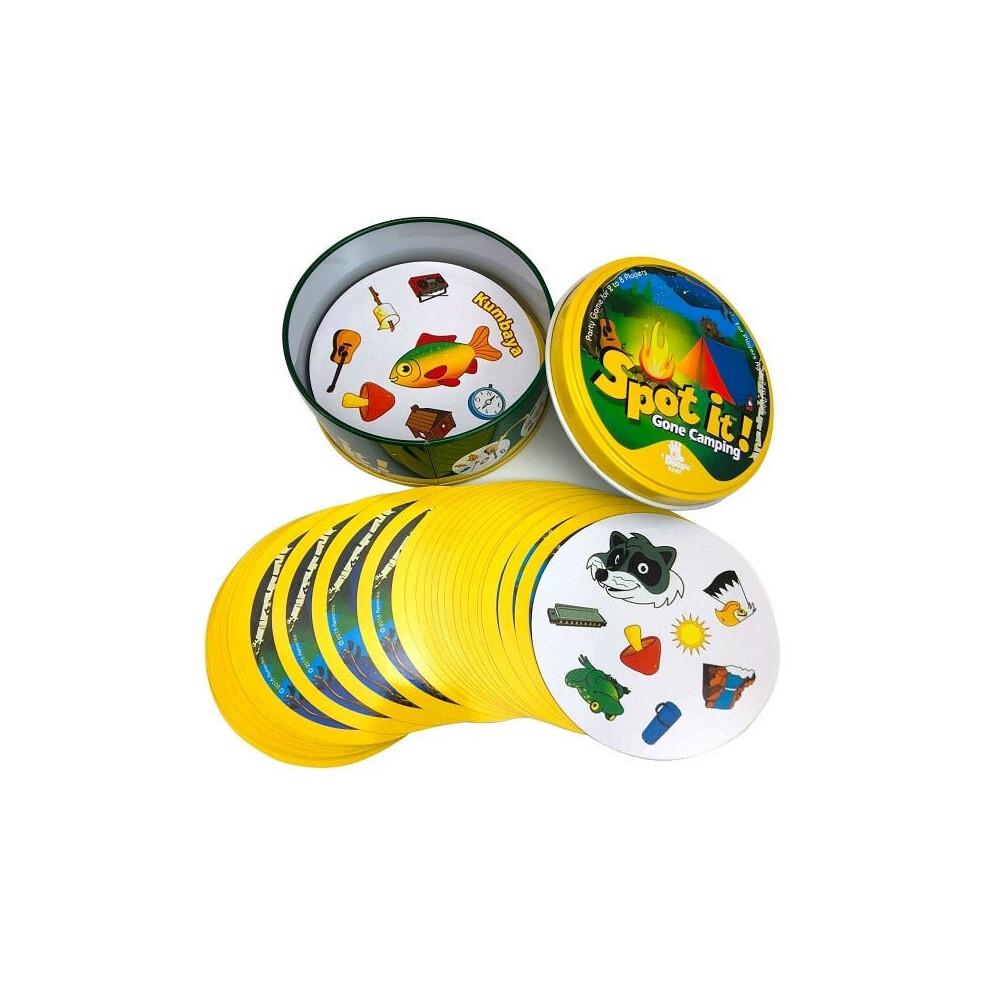 8+ Dobble spot it kaarten spel met dieren, alfabetten en cijfers