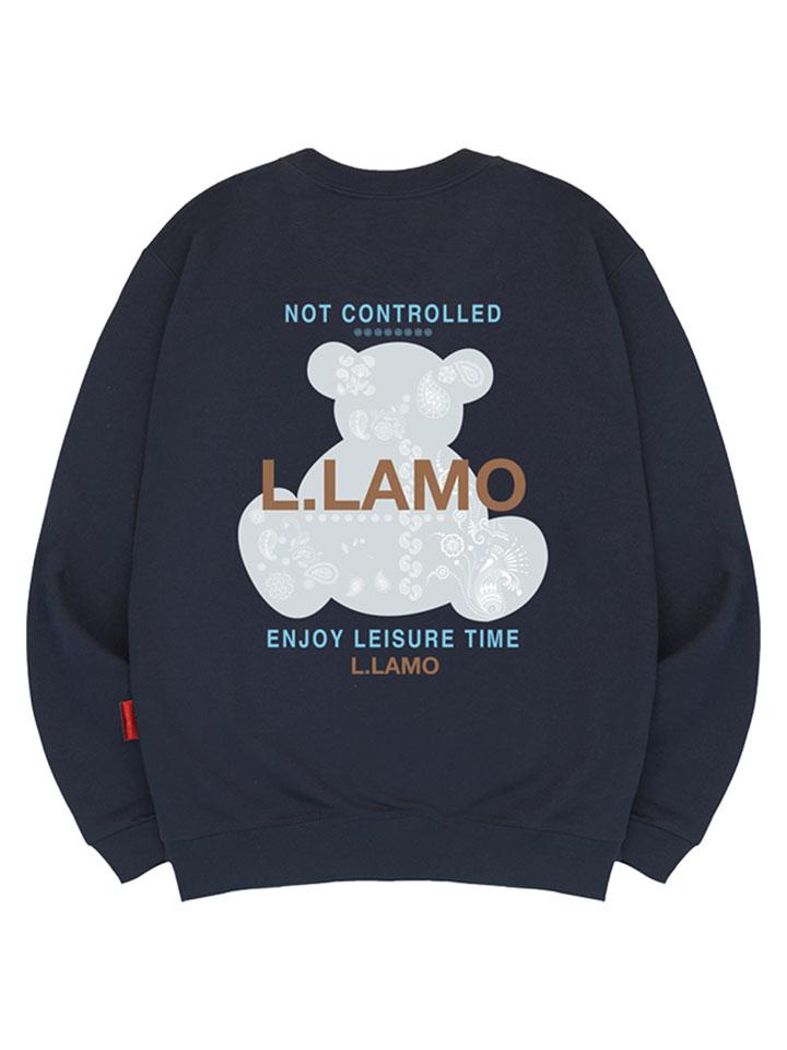 Ellamo Deco Bear Sweatshirt Unisex Big Size S~4Xl (A Type)