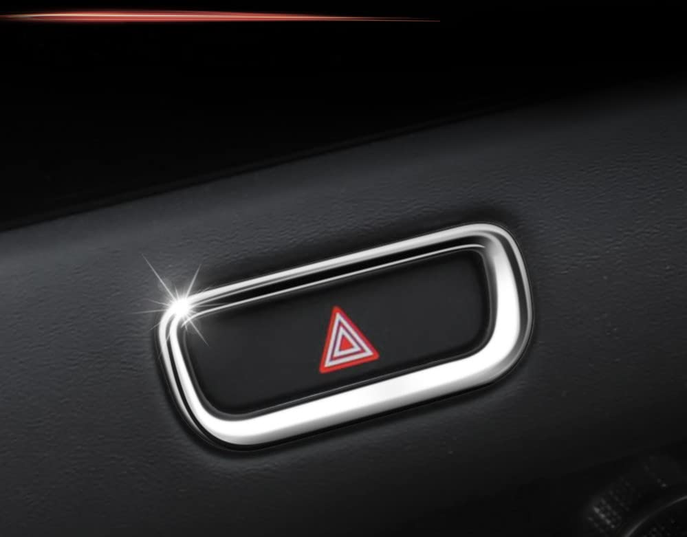 MEKOMEKO VE-JSY Honda New Vezel Dedicated Hazard Switch Cover, Warning Lamp, Double Flash, Interior