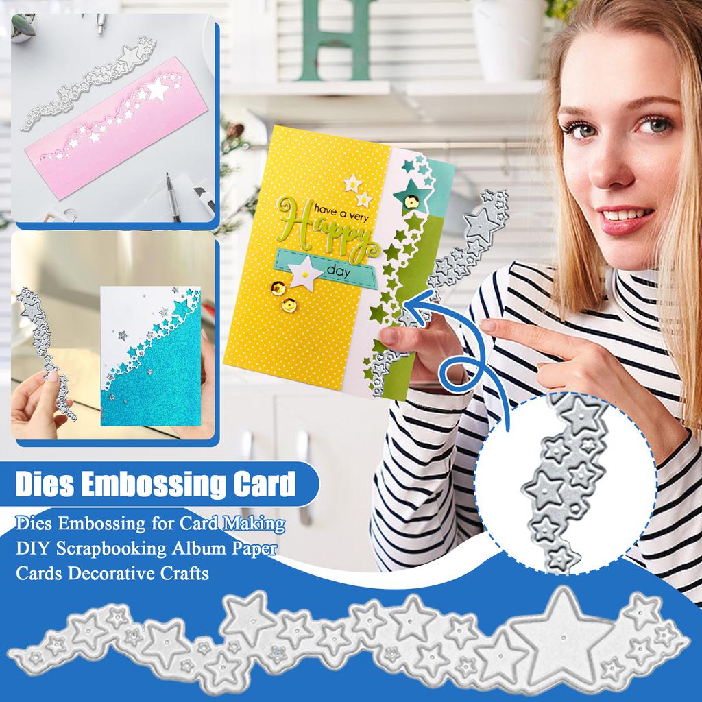 Metal Star Die Cutting Die Embossing Template For Card Making Decoration And DIY Scrapbook Album