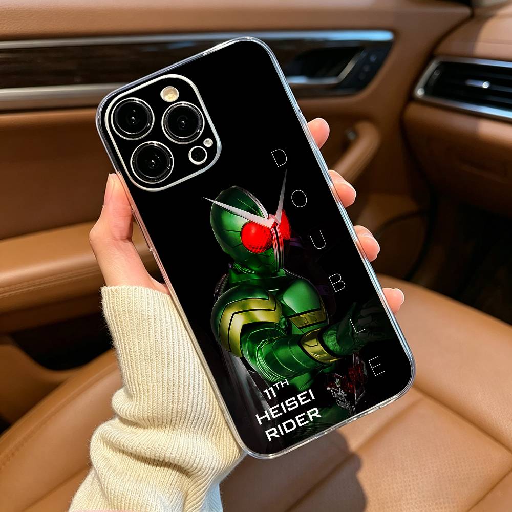 K-Kamen R-Rider ZeztzS Handyhülle Für iPhone17,16,15,14,13,12,Pro Max,16/15/14 Plus XS Weiche Silikon Transparente Hülle