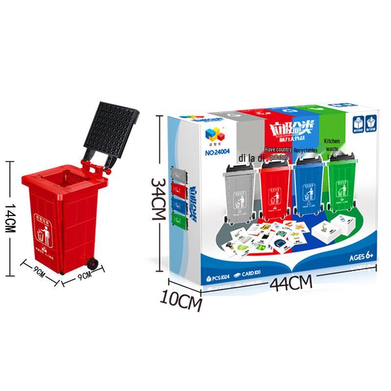

Shanghai Garbage Sorting Building Blocks - Educational Toys for Kindergarten Kids