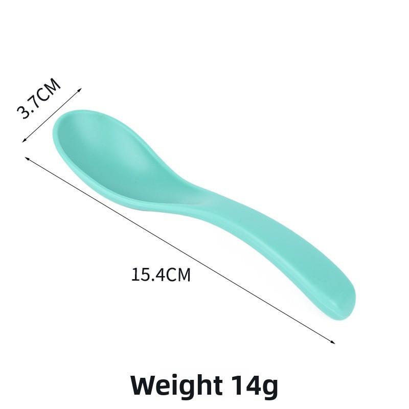 PP Plastic Spoons - Children's Eating Utensils for Baby Food, Soup Bowls for School Canteens, Student Soup Spoons, Ladles