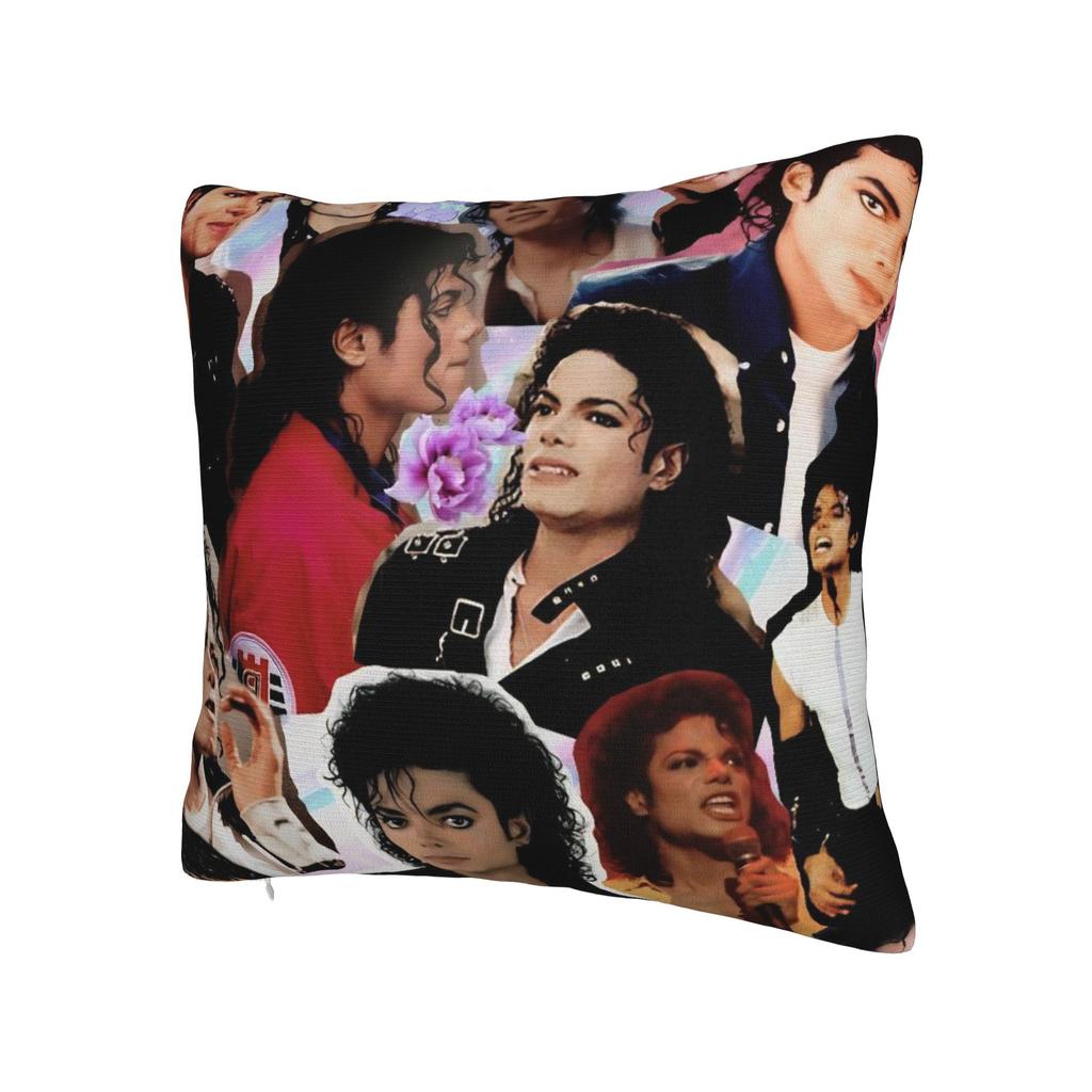Michaels Jacksons Pillowcase Printed Cushion Cover Gift Throw Pillow Case Cover Seater Square