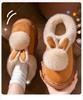 Women's Warm Fleece-Lined Non-Slip Postpartum Slippers for Autumn/Winter 2025