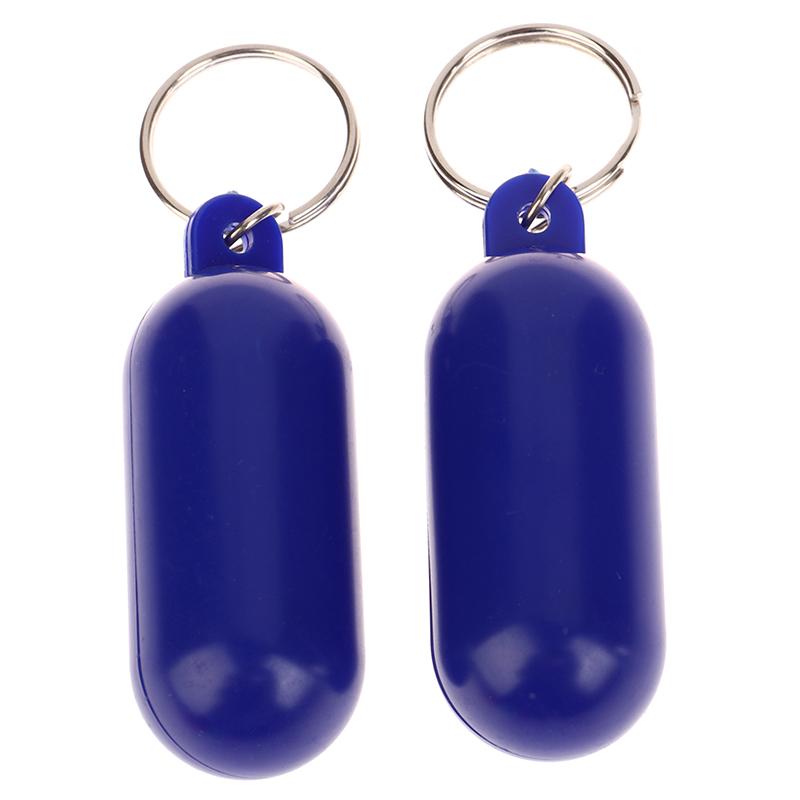 2Pcs Boat Kayak Floating Keyring Buoyant Sailing Boat Float Canal Keychain For Boating Fishing Kayaking Rafting Surfing