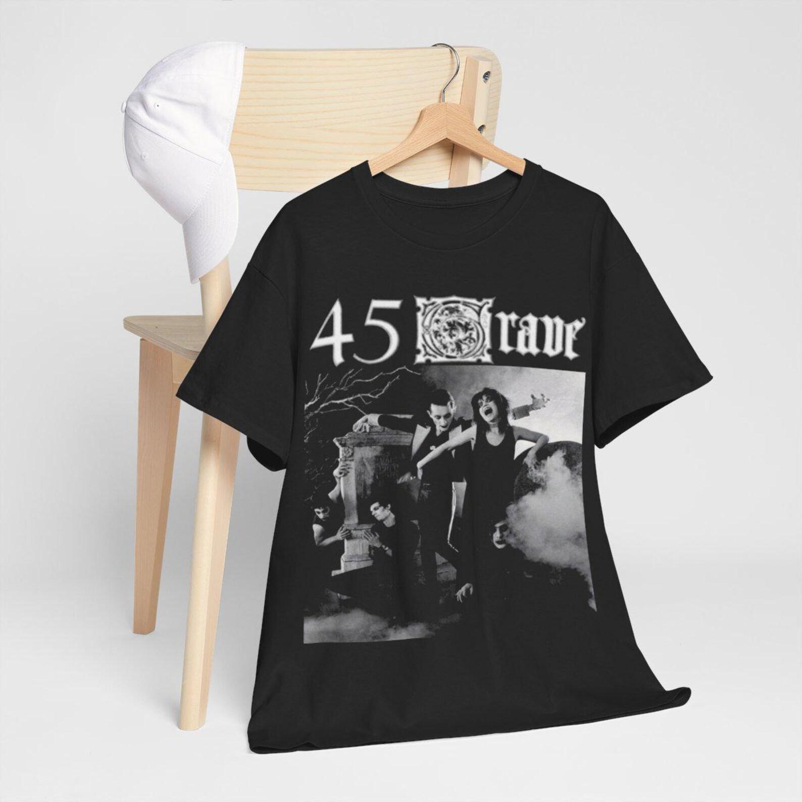 45 Grave Tee Gothic Rock Post Punk T-Shirt XL