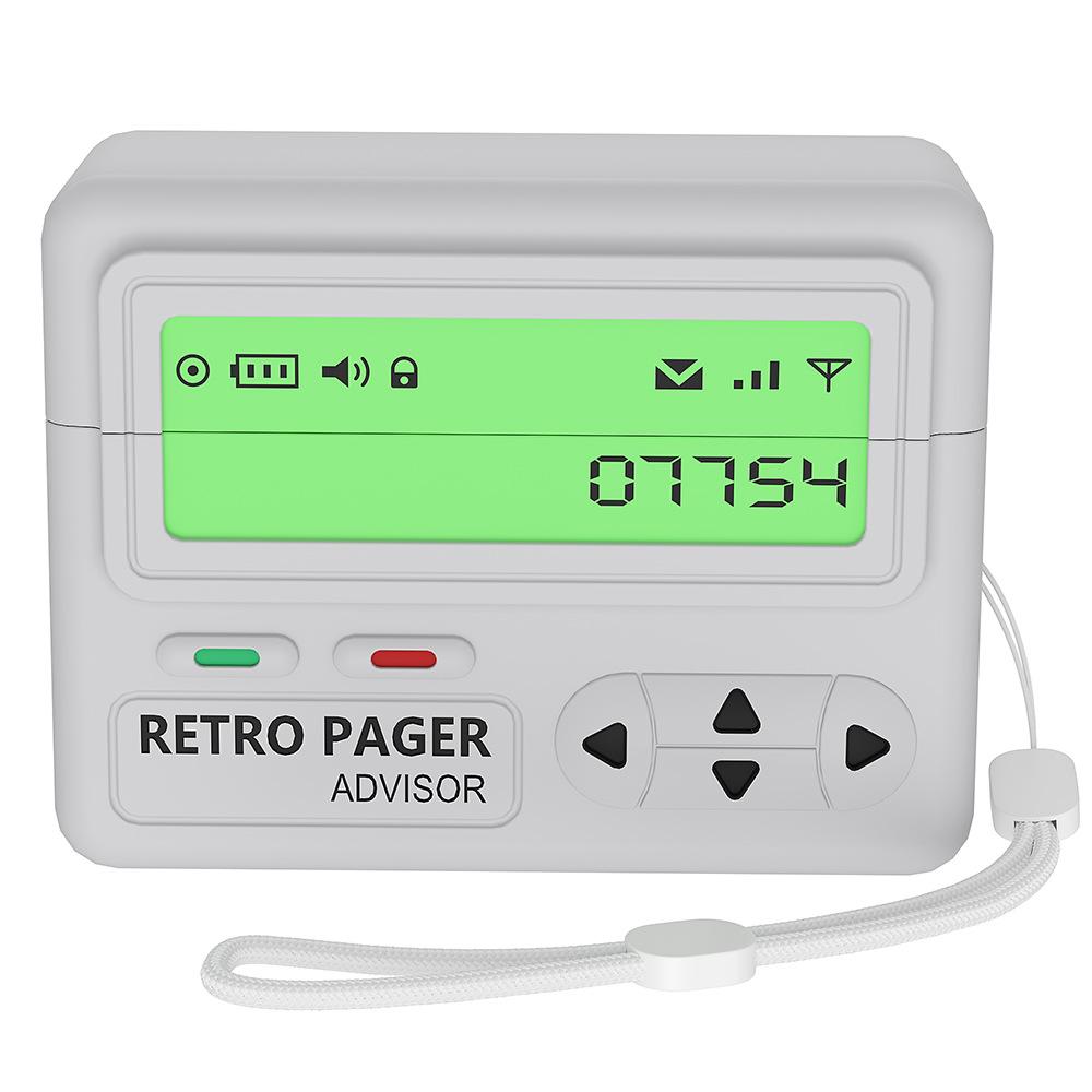 For Apple AirPods Pro 2/AirPods Pro Case Retro Pager Design Silicone Earbuds Protective Cover