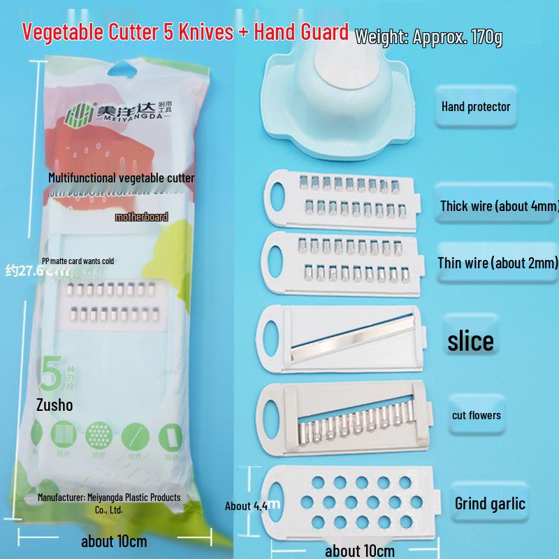 Multi-functional Vegetable Grater: Stainless Steel Potato & Carrot Shredder