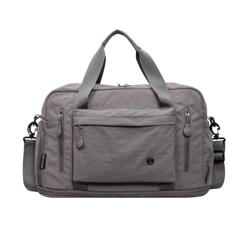 Large Capacity Nylon Duffel Bag for Women Men Lightweight Travel Tote Crossbody Shoulder
