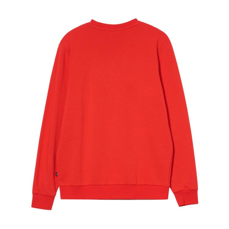 Puma Pullover Comfortable Crew Neck Sweatshirt Men Sweatshirt Red 848731-05