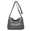 Washed Leather Women's Single-shoulder Bag Fashionable Single-shoulder Bag Women's Soft Leather Crossbody Bag