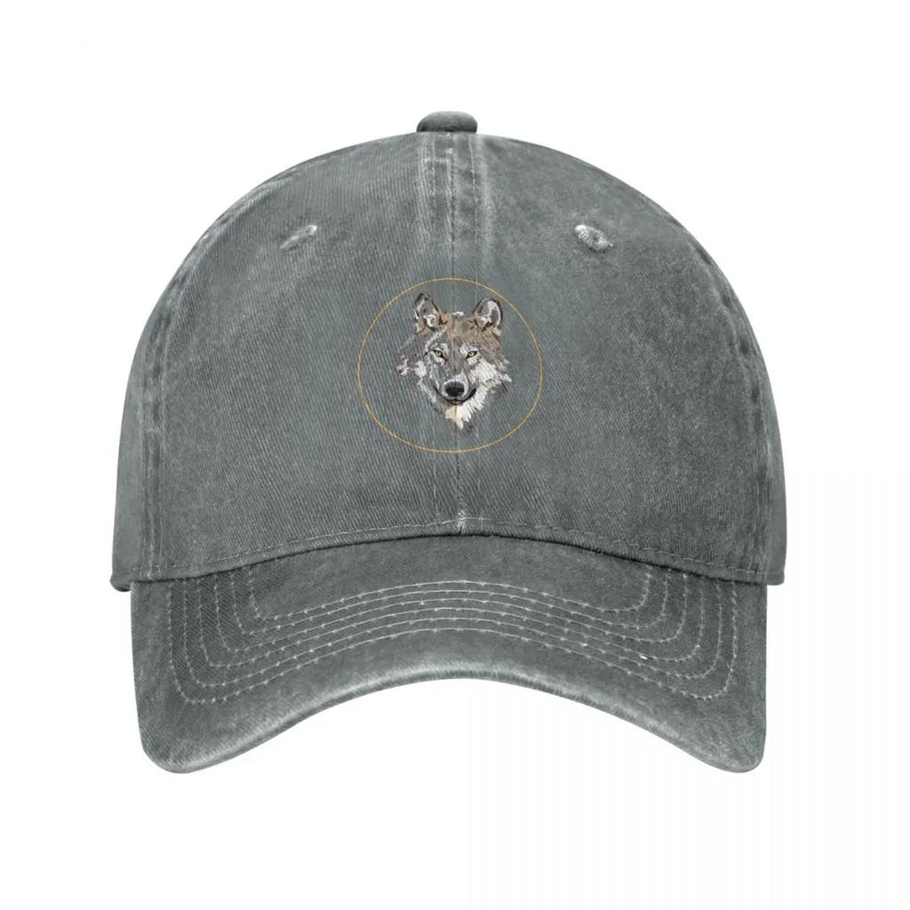 Wolf Baseball Cap Fishing cap Icon fun hats Designer Hat Designer Unisex Womens