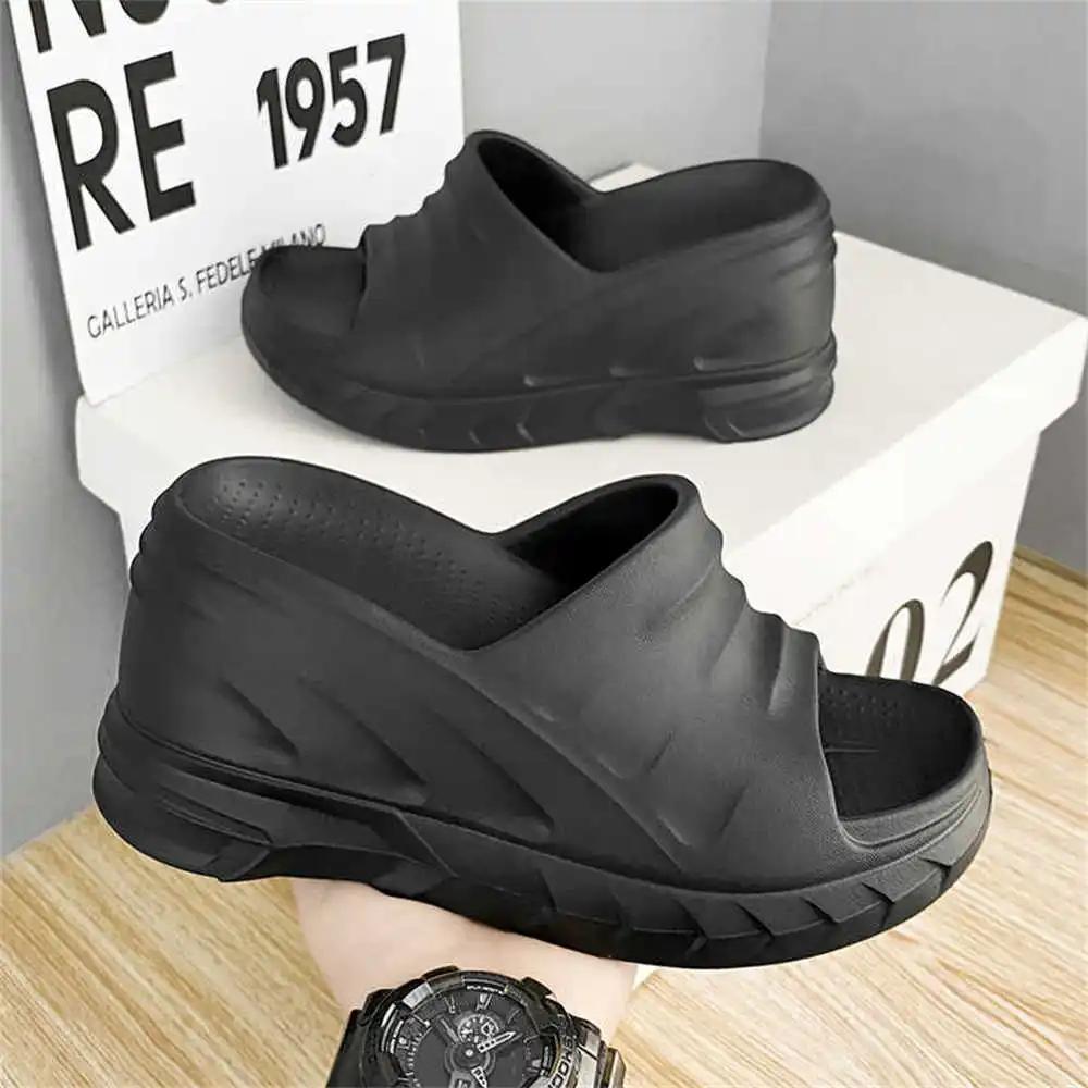 Fashion Home Plus Size Size 47 Black Slipper Shoes Sandals For Women's Summer Sneakers Sport Sneackers Famous Suppliers