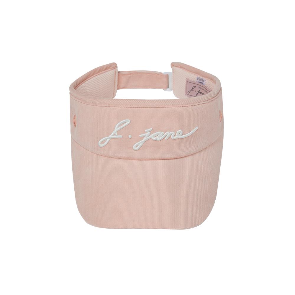 J.JANE Two-Way Fur Earflap Sun Cap (Peach)
