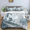 Comic Nier Art Print Three Piece Bedding Set Fashion Article Children or Adults for Beds Quilt Covers Pillowcases Bedding Set