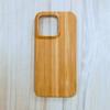 Wood Phone Case IPhone 15 Pro Max Natural Hard Protective Cover