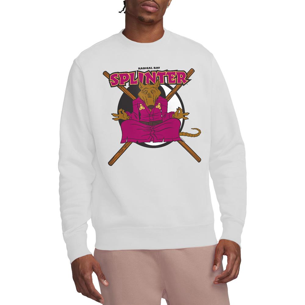 Teenage Mutant Ninja Turtles Unisex Adult Radical Rat Splinter Sweatshirt