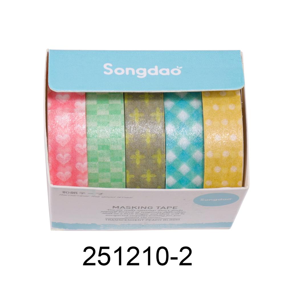 Retro Cartoon Color Ful Washi Tape Set for DIY Photo Frames Diaries Gift Box Packaging Exquisite Decorative Items Cute Gift